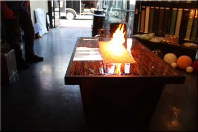 Fireglass Fire Table