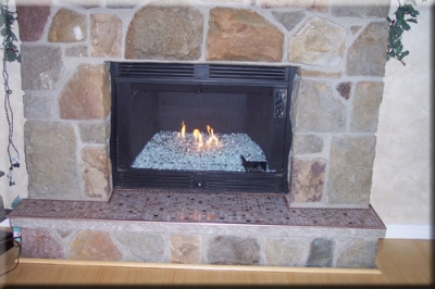 Vito Sanfilippo propane fireplace