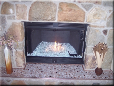 Vito Sanfilippo propane fireplace