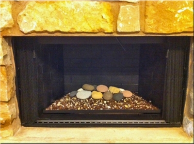 Diana McKeon fireplace
