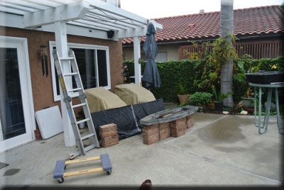 Fire Pit Pan and Burner
