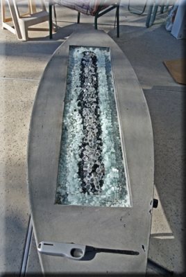 Fire Pit Pan and Burner