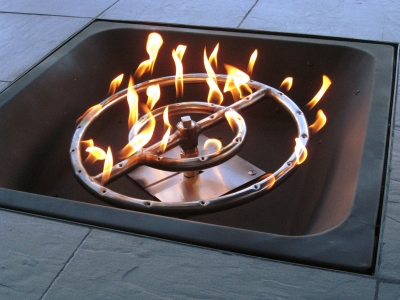 Convert Outdoor Tables Into Fire, Convert Outdoor Fire Pit To Gas