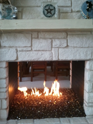 fire and ice fireplace