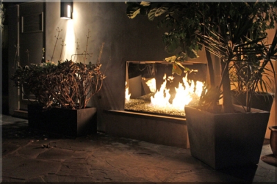 Jeff Jampol Outdoor Fireplace