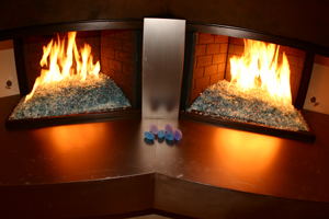 kathy Griffins fireglass fireplace designs