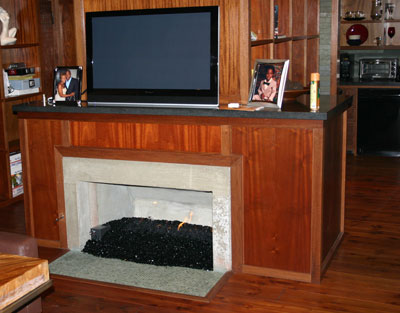 nick cannon fireplace 7